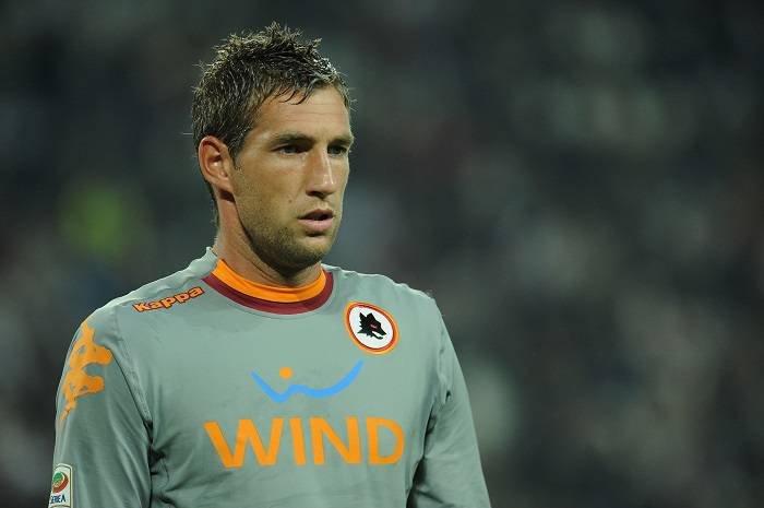 Il portiere olandese della Roma Maarten Stekelenburg