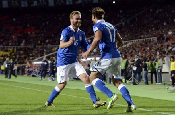 Osvaldo e De Rossi in nazionale