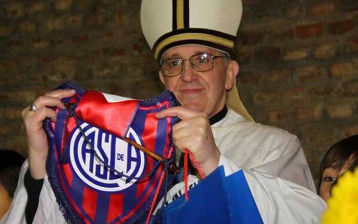 Papa Francesco tifoso del San Lorenzo