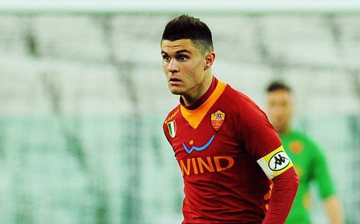 Il giovane centrocampista Federico Viviani con la maglia della Primavera della Roma