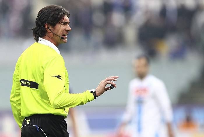 L'arbitro Mauro Bergonzi