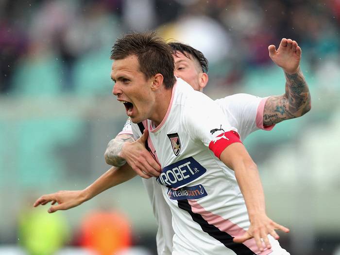 L'attaccante sloveno del Palermo Josip Ilicic (Getty Images)