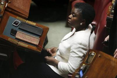 Il Ministro dell'integrazione Cecile Kyenge