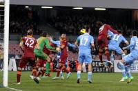 Roma-Napoli in campo