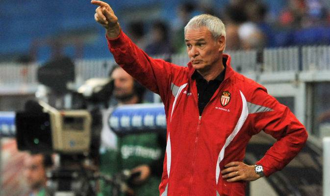 Claudio Ranieri sulla panchina del Monaco