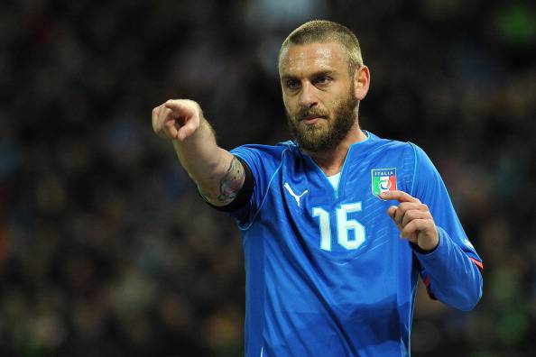 Daniele De Rossi con la maglia della Nazionale