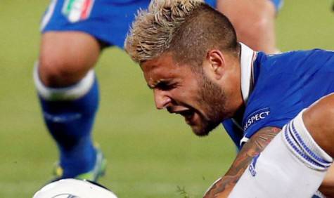 Il dolore di Insigne