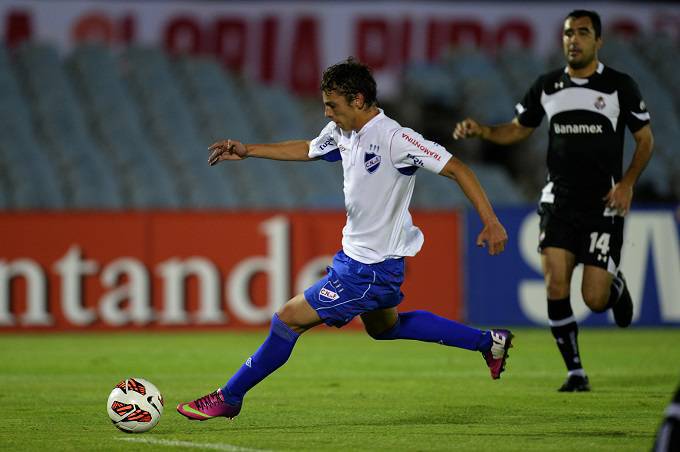 L'attaccante uruguaiano Gonzalo Bueno (Getty Images)