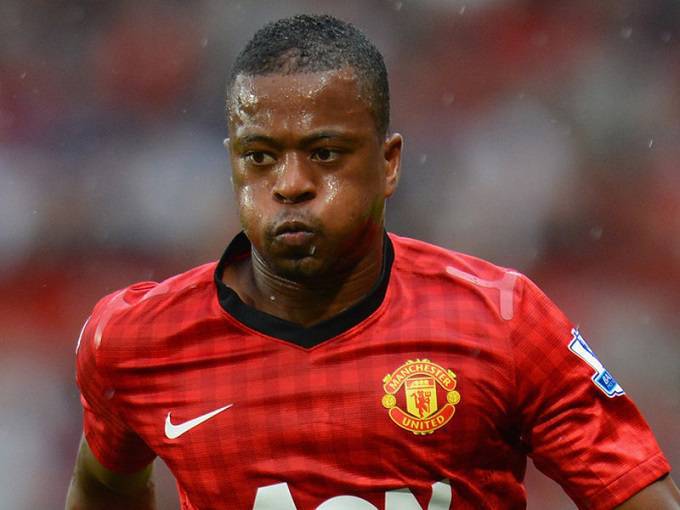 Il terzino sinistro del Manchester United Patrice Evra (Getty Images)