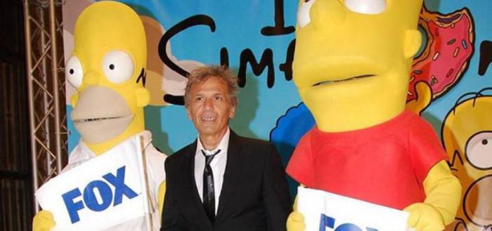 Tonino Accolla tra i personaggi Simpson