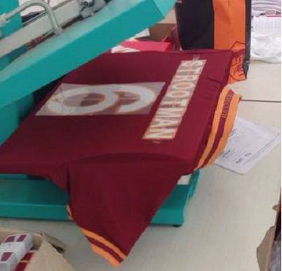 La foto comparsa sul profilo Twitter della Roma