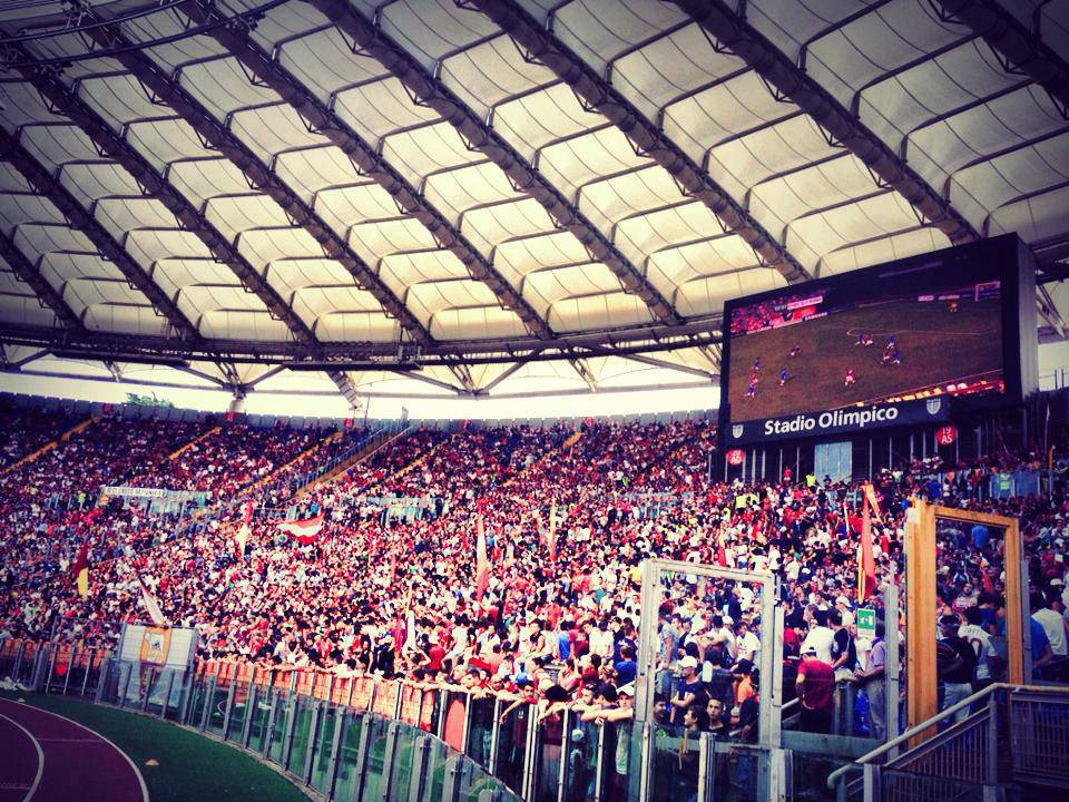 Ecco la Curva Sud come si presenta quest'oggi