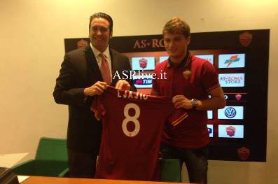 Ljajic e il CEO Zanzi