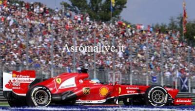 La Ferrari di Alonso a Monza (Getty Images)