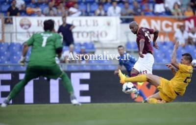 Roma-Verona gol di Maicon