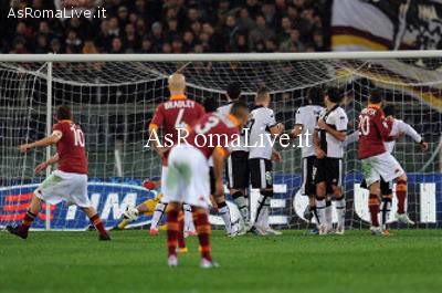 Totti in gol su punizione