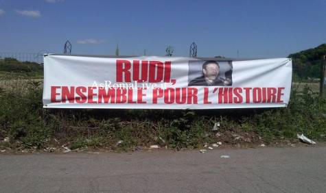 Striscione garcia