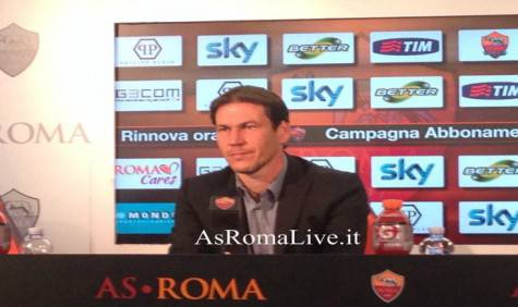 Rudi Garcia in Conferenza Stampa