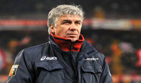 Il tecnico del Genoa Gasperini