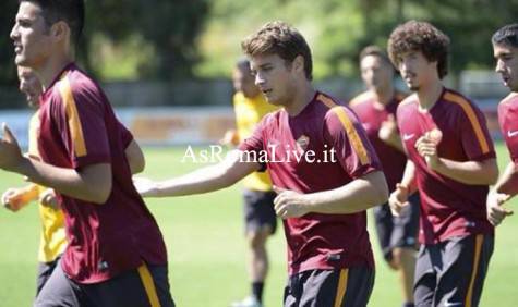 Allenamento Ljajic Ucan Jose Angel