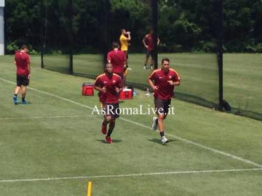 Allenamento Roma