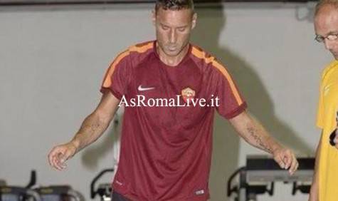 Allenamento Totti