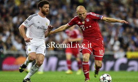 Xabi Alonso e Robben