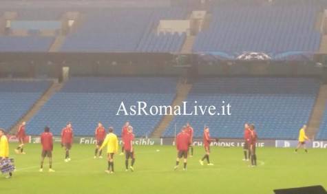 Allenamento Manchester