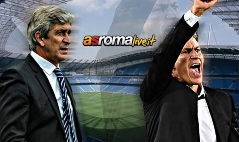 Manchester City Roma Pellegrini Garcia