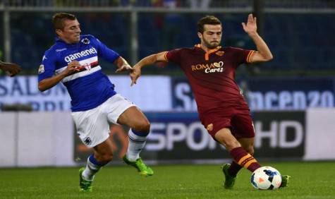 Sampdoria-Roma Pjanic