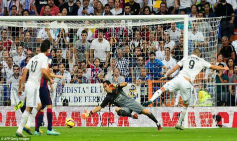 Benzema in gol