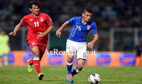 Florenzi con la Nazionale