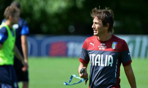 Antonio Conte allenamento Nazionale