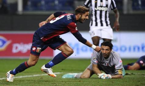 Antonini segna alla Juve