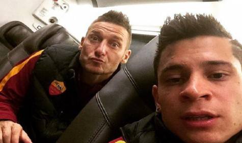 Totti e Iturbe (Facebook Itu)