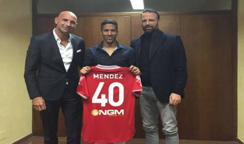 Mendez al Perugia (foto perugia calcio)