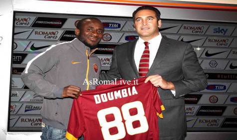 Doumbia con il CEO Zanzi