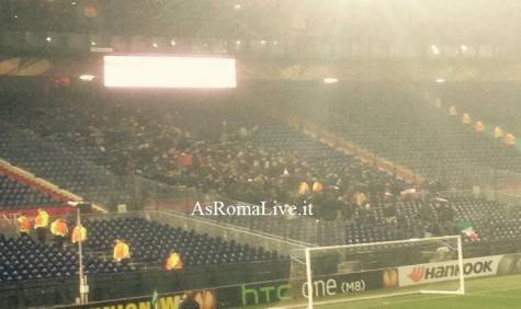 Il settore ospiti del "De Kuip"