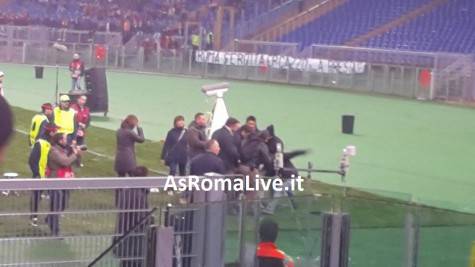 Roma-fiorentina invasione