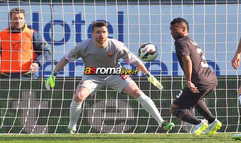 Chievo-Roma De Sanctis e Cole