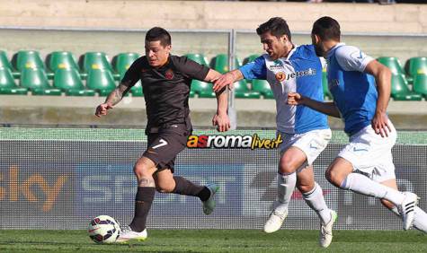 Chievo-Roma azione Iturbe