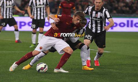 Roma-Juventus azione Ljajic