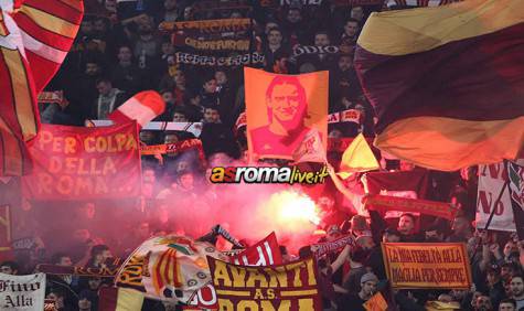 Roma-Juventus tifosi Roma