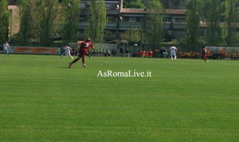 Balzaretti in campo con la Primavera