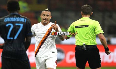 Inter-Roma proteste di Nainggolan