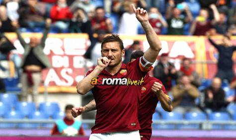 Roma-Atalanta gol Totti