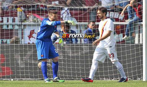 Torino-Roma De Sanctis e Astori