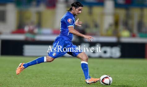 Aquilani in azzurro