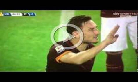 Totti Roma Udinese