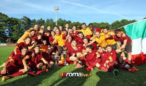 Allievi Nazionali festeggiamenti Supercoppa